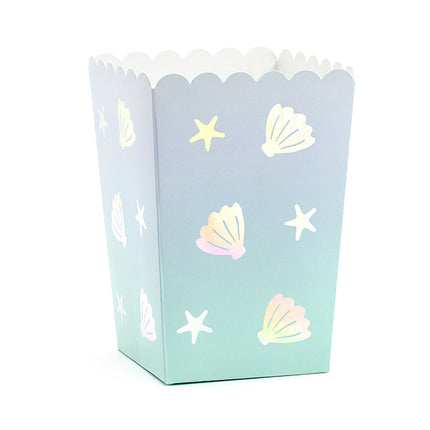 Cuencos para palomitas Sirena 12.5cm 6pcs
