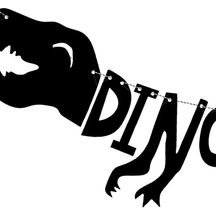 Guirnalda de letras Dino Party 90cm
