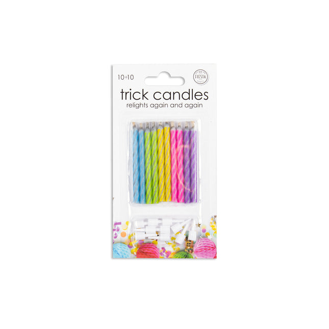 Velas de cumpleaños 6cm 10uds