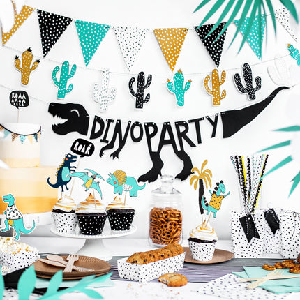 Guirnalda de letras Dino Party 90cm
