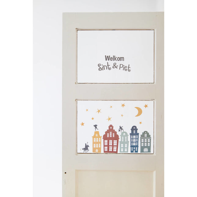 Pegatinas para ventanas Welcome Saint y Pete 5pcs