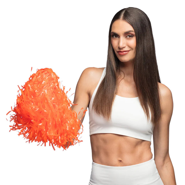 Pompón naranja 34cm