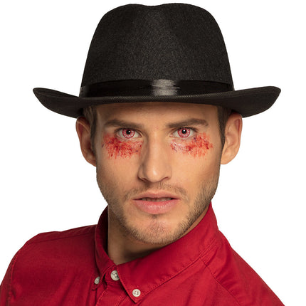 Halloween Lentes de colores Rojo Blanco