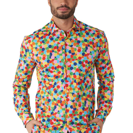 Camisa Party Confetti Hombre <tc>OppoSuits</tc>