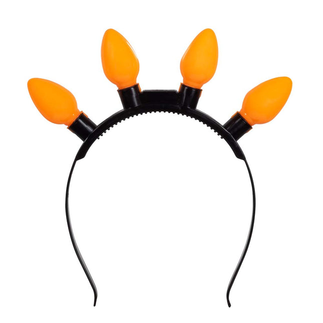 Diadema Naranja Led