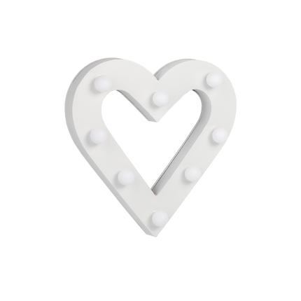 Corazón de Luz Blanca