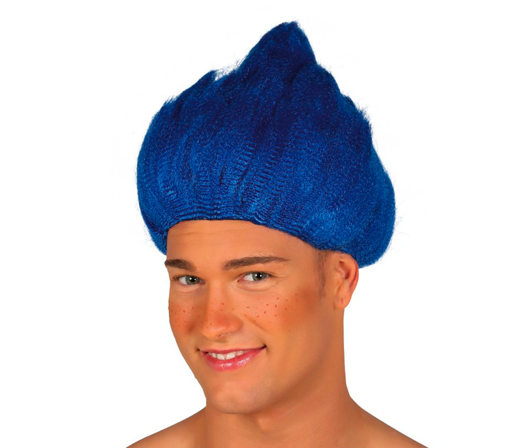 Peluca Enana Azul