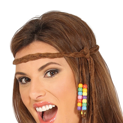 Disfraz de Hippie 60S Floral para Mujer
