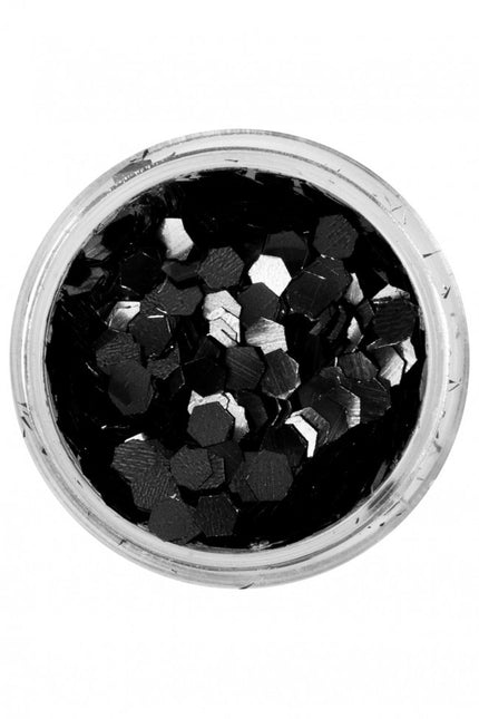 PXP Purpurina gruesa Negro brea 2,5gr
