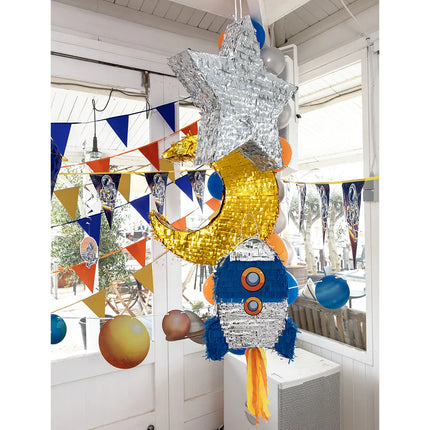 Piñata Fiesta Espacial 38cm