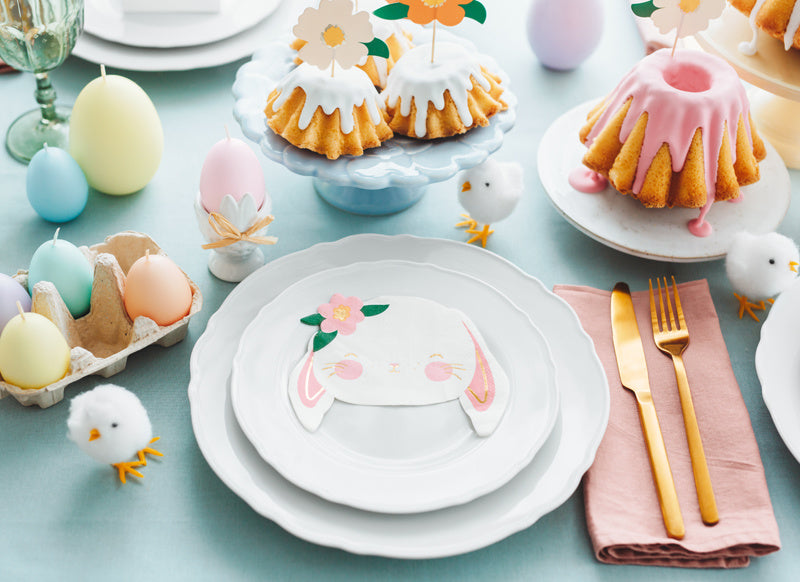 Velas Huevos de Pascua 7cm 6pcs