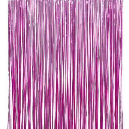 Cortina de puerta fucsia 2m