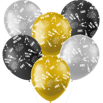 Globos Nochevieja 6pcs