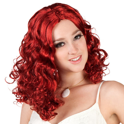 Peluca roja Celeste