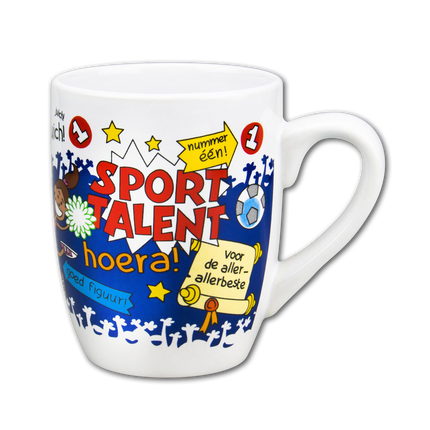 Taza Talento Deportivo 12cm