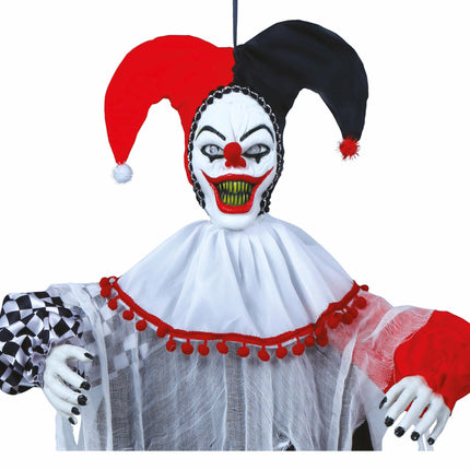 Halloween Decoración Colgante Payaso 1,2m