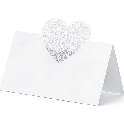 Identificadores Corazón 9cm 10uds
