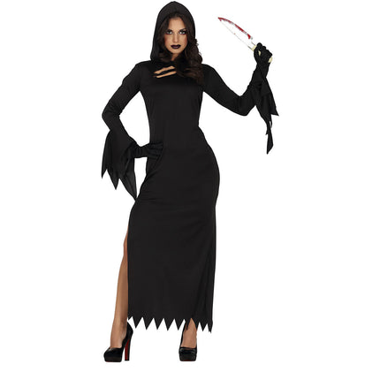 Disfraz asesino de Halloween para mujer