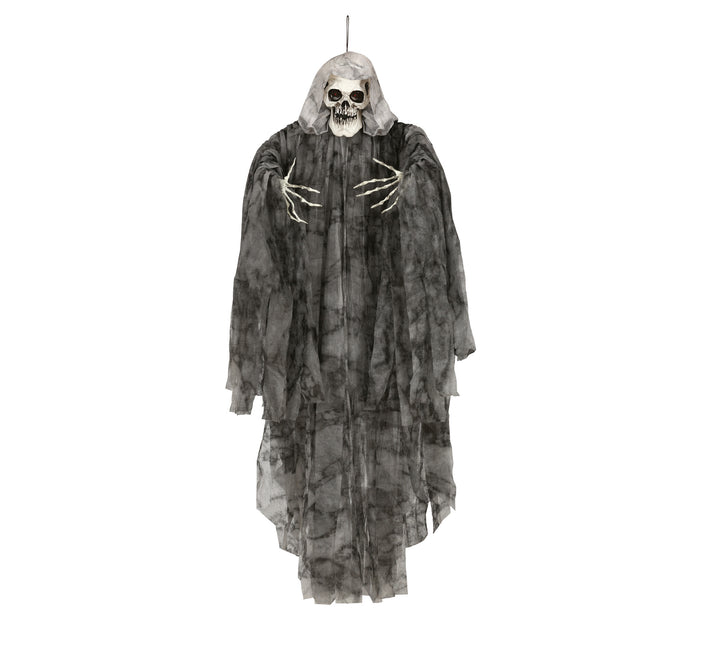 Halloween Decoración Colgante Esqueleto Con Luz 1,7m