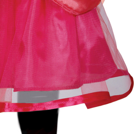 Vestido Princesa Niña Rosa