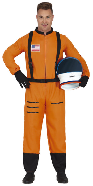 Traje de astronauta Nasa Naranja Hombre