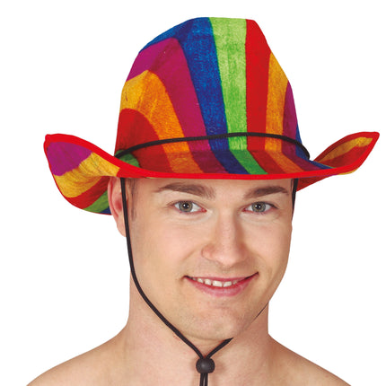 Sombrero de vaquero Multicolor