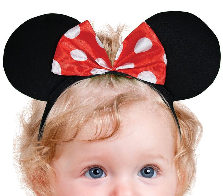 Disfraz de Minnie Mouse Rojo Blanco Bebé