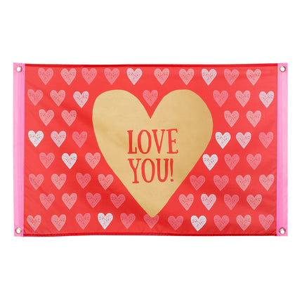 Bandera Love You 90x60cm
