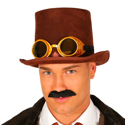 Gafas sombrero steampunk