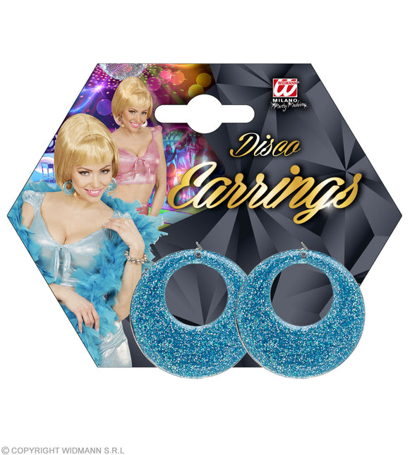 Pendientes azules