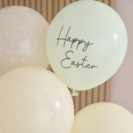 Globos Pascua Feliz Pascua 30cm 5pcs