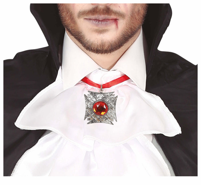 Collar Medallón Rubí