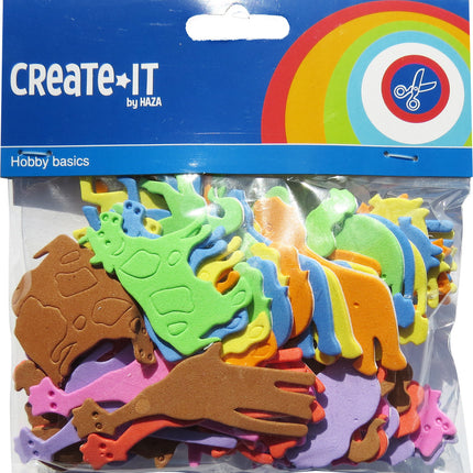 Espuma Animales 64pcs