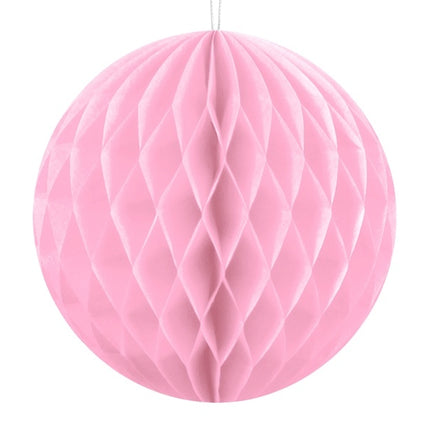 Bola Panal Rosa Claro 10cm