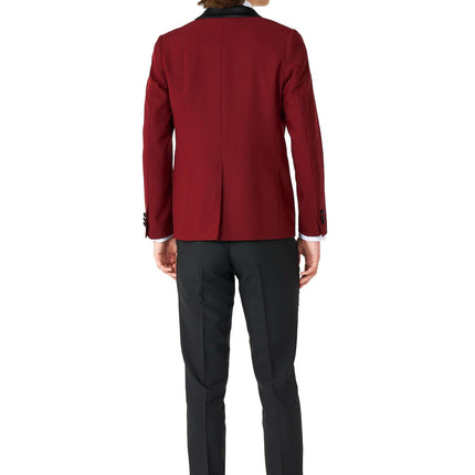 Burdeos Rojo Esmoquin Niño Adolescente <tc>OppoSuits</tc>
