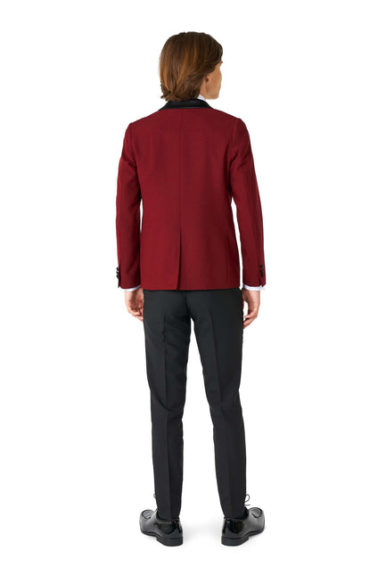 Burdeos Rojo Esmoquin Niño Adolescente <tc>OppoSuits</tc>