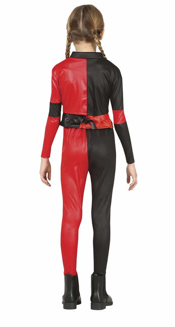 Escuadrón Suicida Disfraz Halloween Niña Rojo