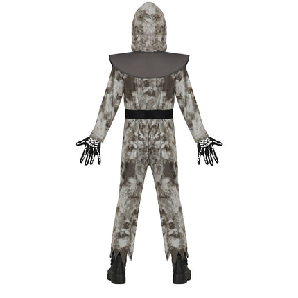 Disfraz de Ninja Niño Gris