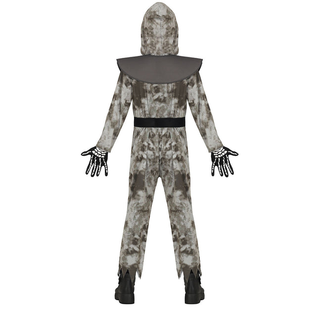 Disfraz de Ninja Niño Gris