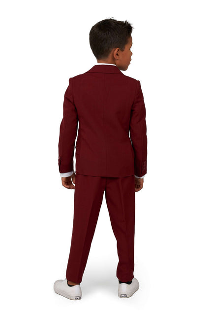 Traje Rojo Burdeos Niño <tc>OppoSuits</tc>