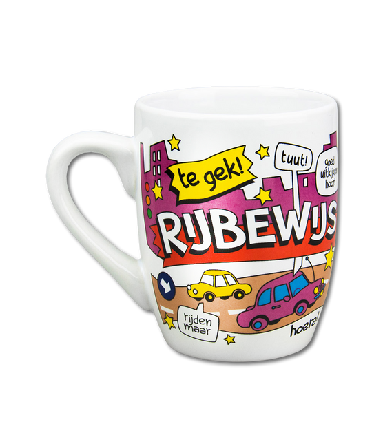 Taza Permiso de conducir 12cm