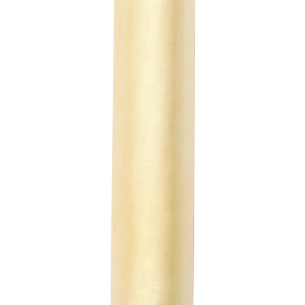 Tela Organza Crema Vainilla 16cm 9m