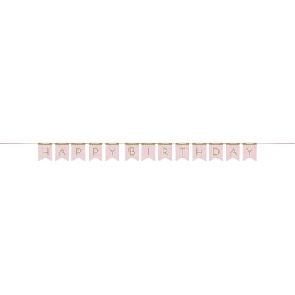 Letterslinger Feliz Cumpleaños Rosa 2,1m