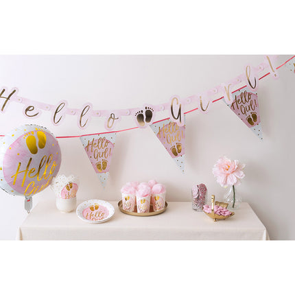 Servilletas Hello Girl Papel 33cm