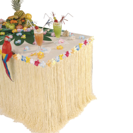 Falda de Mesa Hawaii Flores