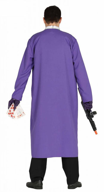 Disfraz de Joker Morado Hombre