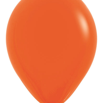 Globos Naranja 30cm 12uds
