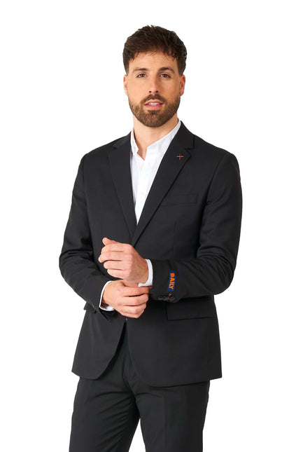 Traje Diario Negro Hombre <tc>OppoSuits</tc>