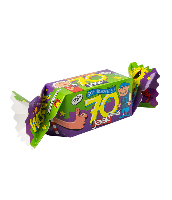 Caja regalo 70 Años 26cm