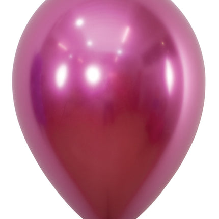 Globos Reflex Fucsia 30cm 50pcs